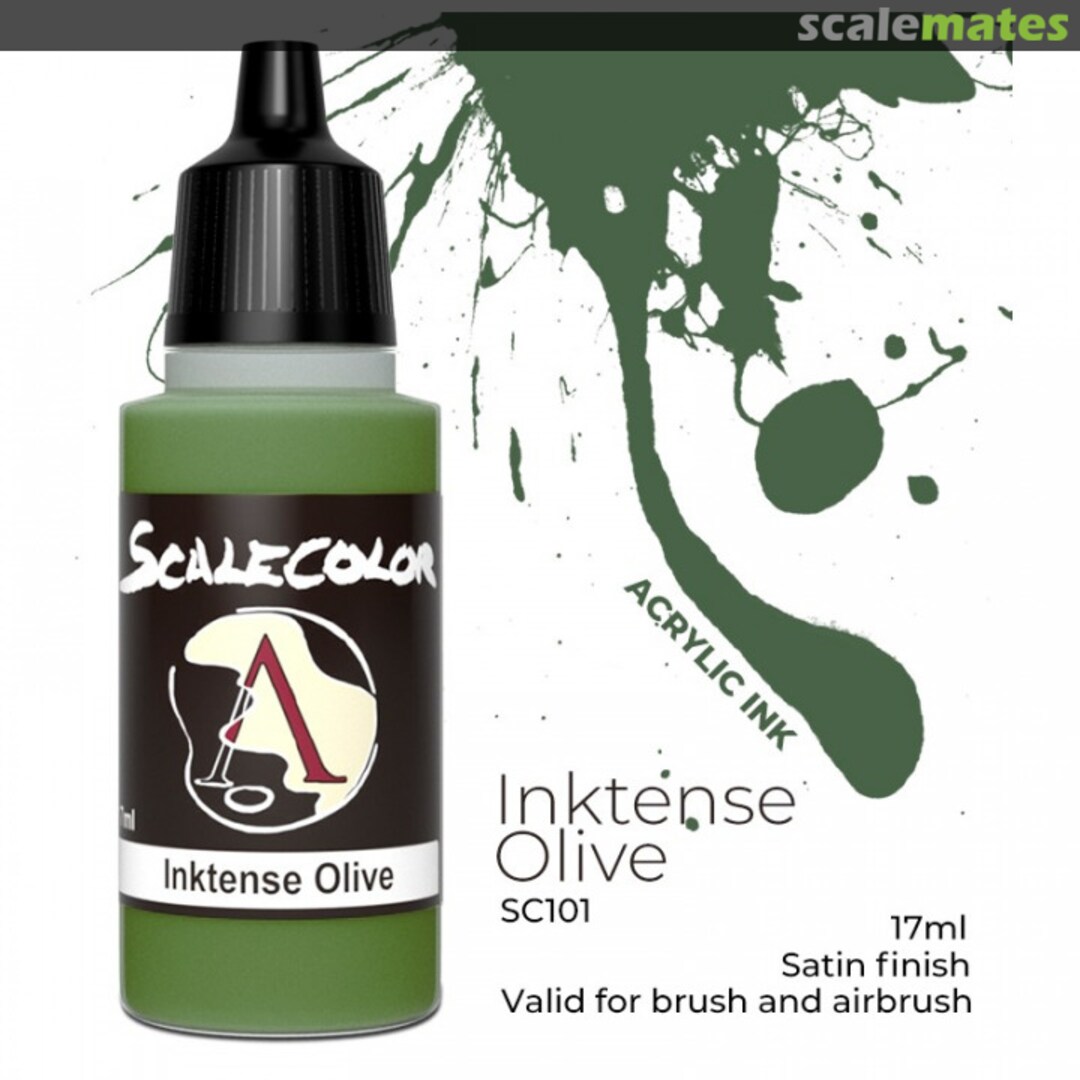 Boxart Inktense Olive Scale75 Boxart Inktense Olive Scale75