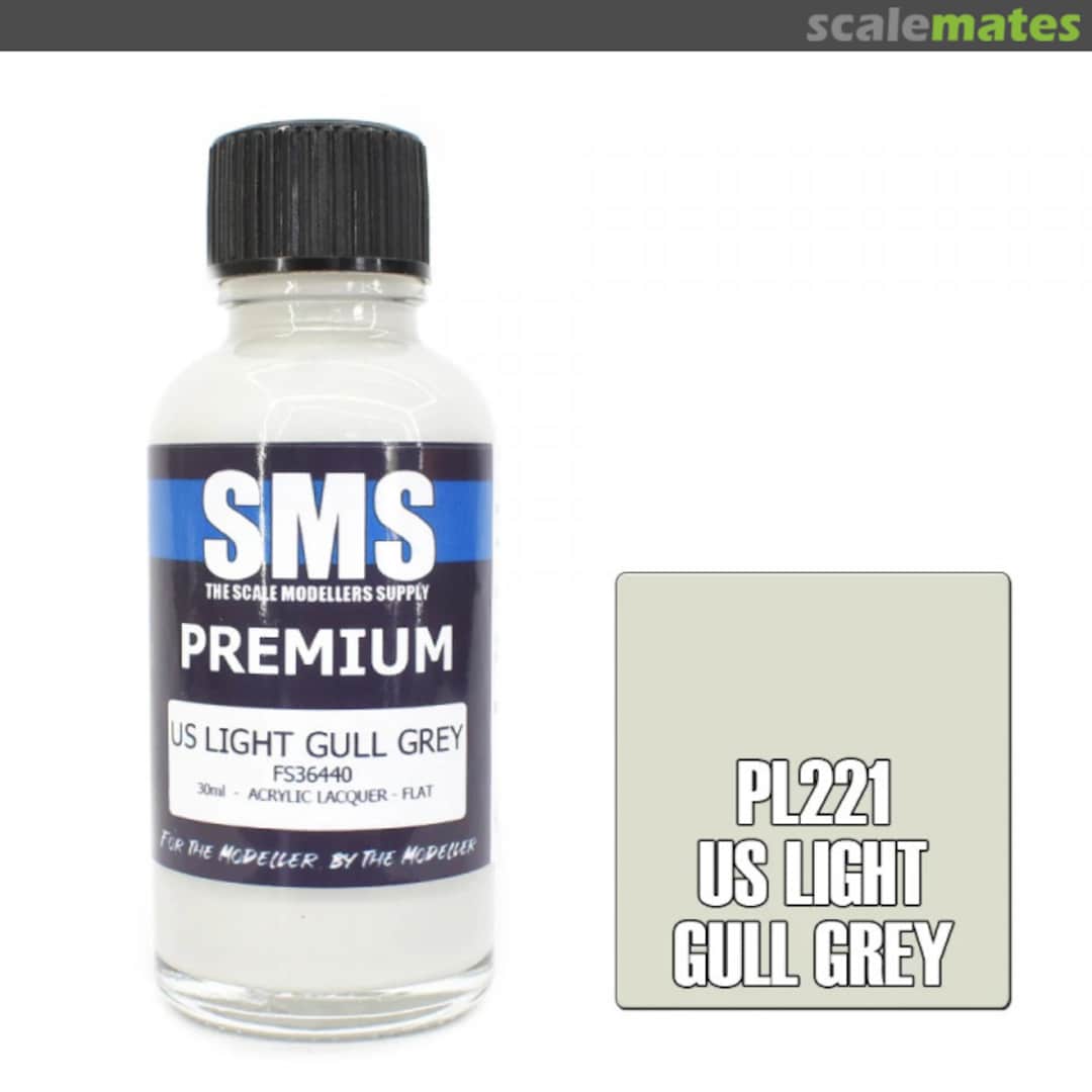 Boxart Premium US LIGHT GULL GREY PL221 SMS Boxart Premium US LIGHT GULL GREY PL221 SMS