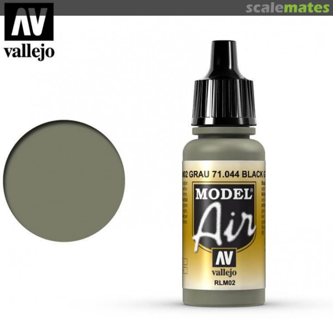 Boxart Grey RLM02 71.044 Vallejo Model Air Boxart Grey RLM02 71.044 Vallejo Model Air