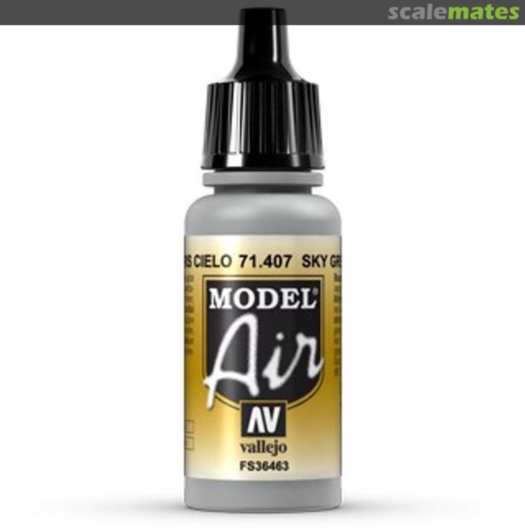Boxart Sky Grey 71.407 Vallejo Model Air Boxart Sky Grey 71.407 Vallejo Model Air