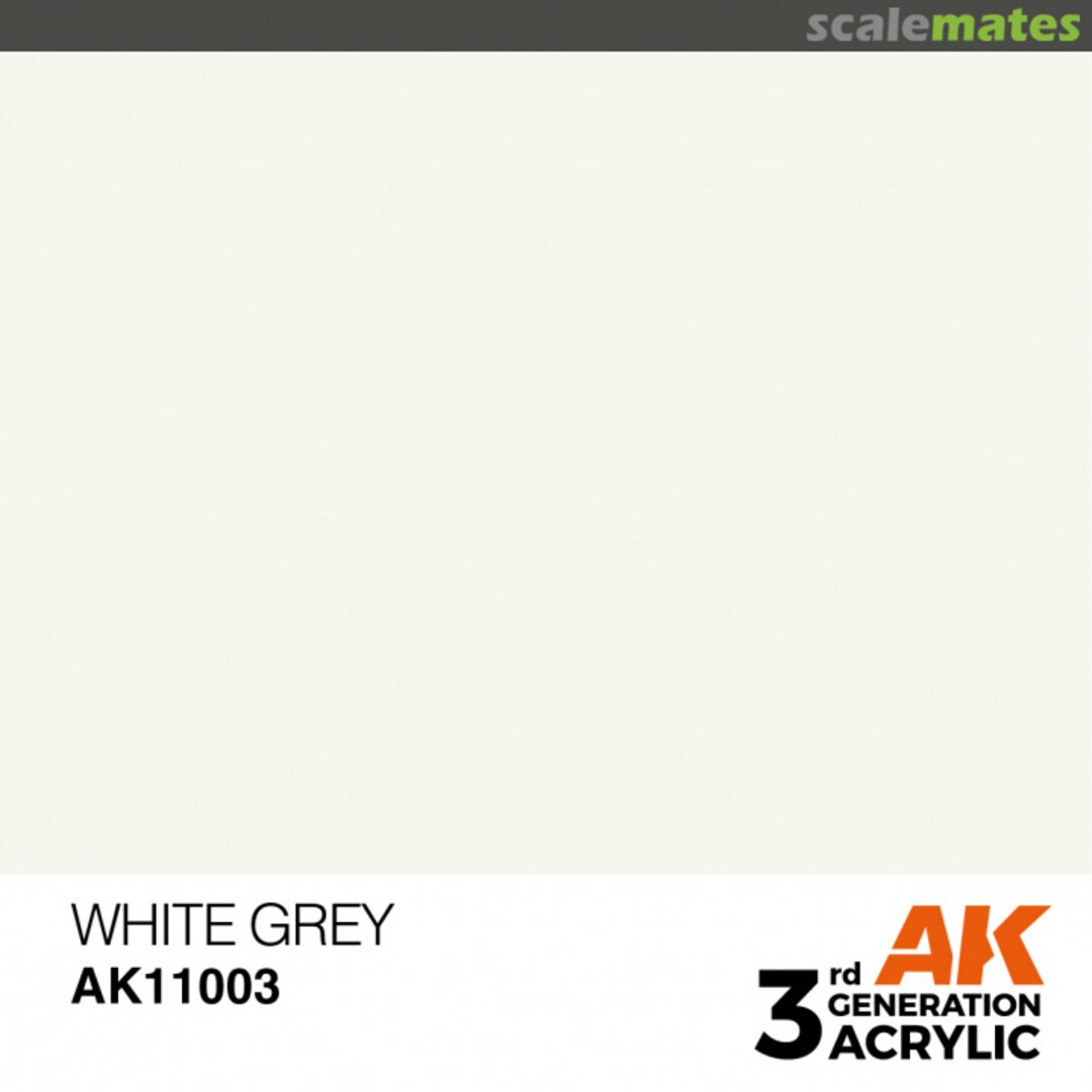 Boxart White Grey - Standard AK 3rd Generation Boxart White Grey - Standard AK 3rd Generation