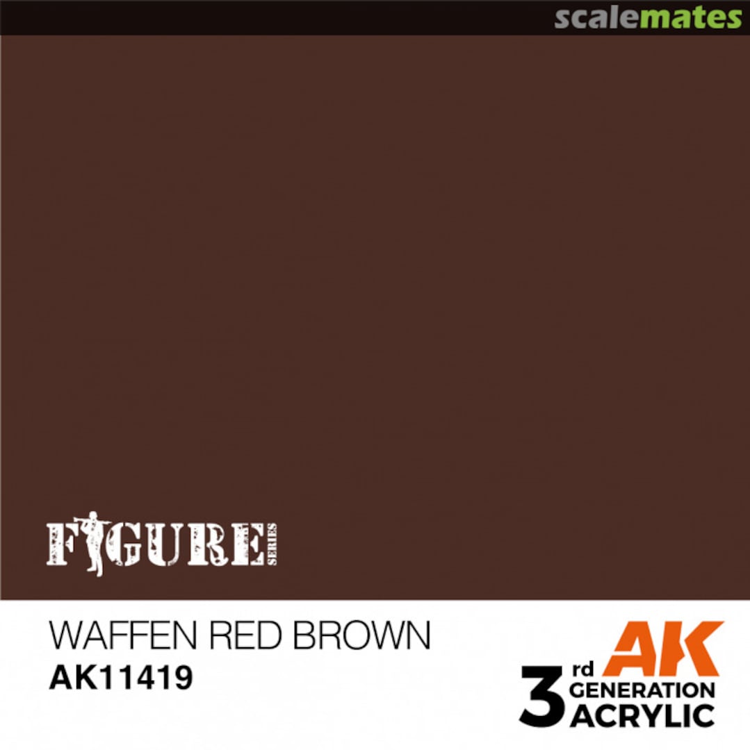 Boxart Waffen Red Brown AK 3rd Generation - Figure Boxart Waffen Red Brown AK 3rd Generation - Figure