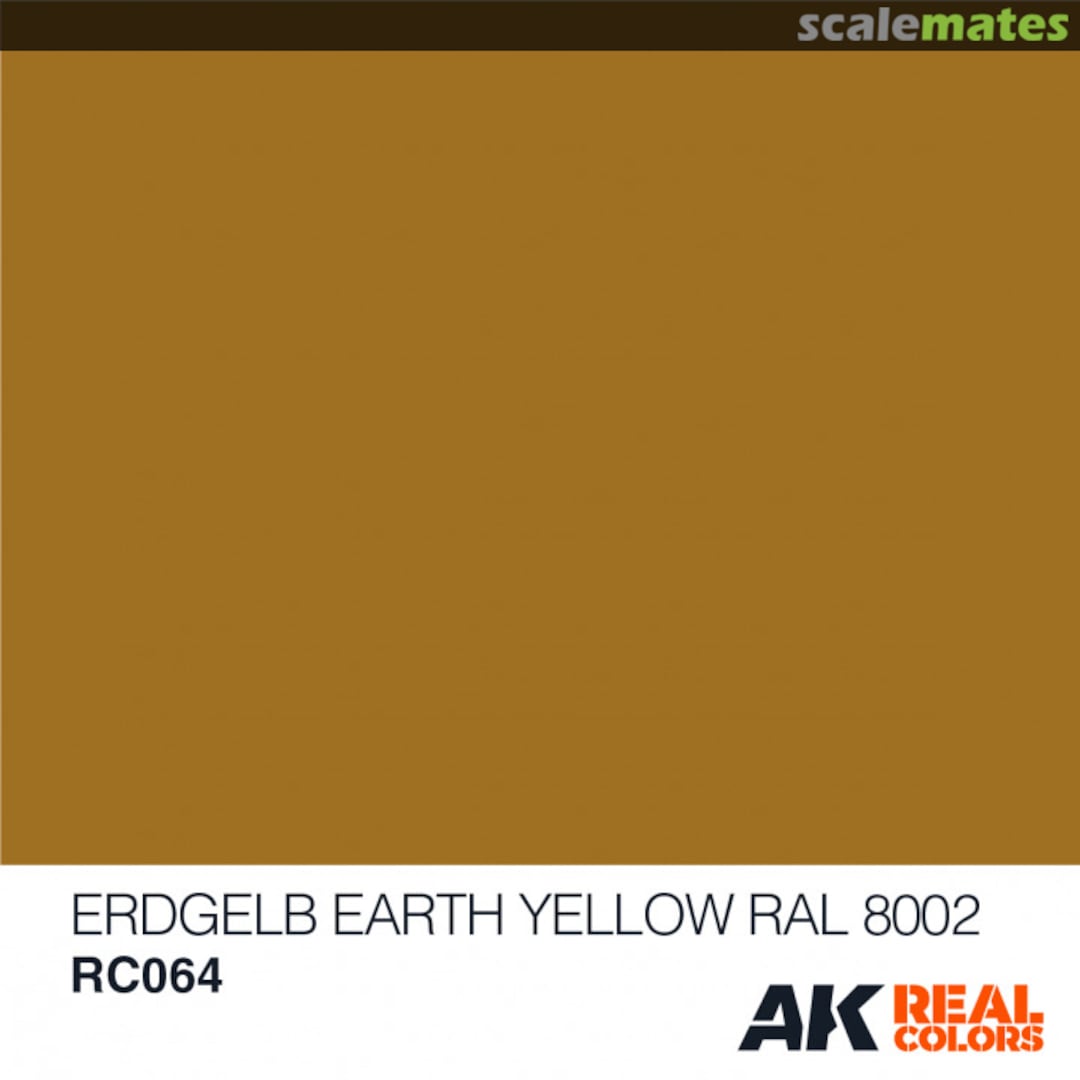 Boxart Erdgelb-Earth Yellow RAL 8002 AK Real Colors Boxart Erdgelb-Earth Yellow RAL 8002 AK Real Colors