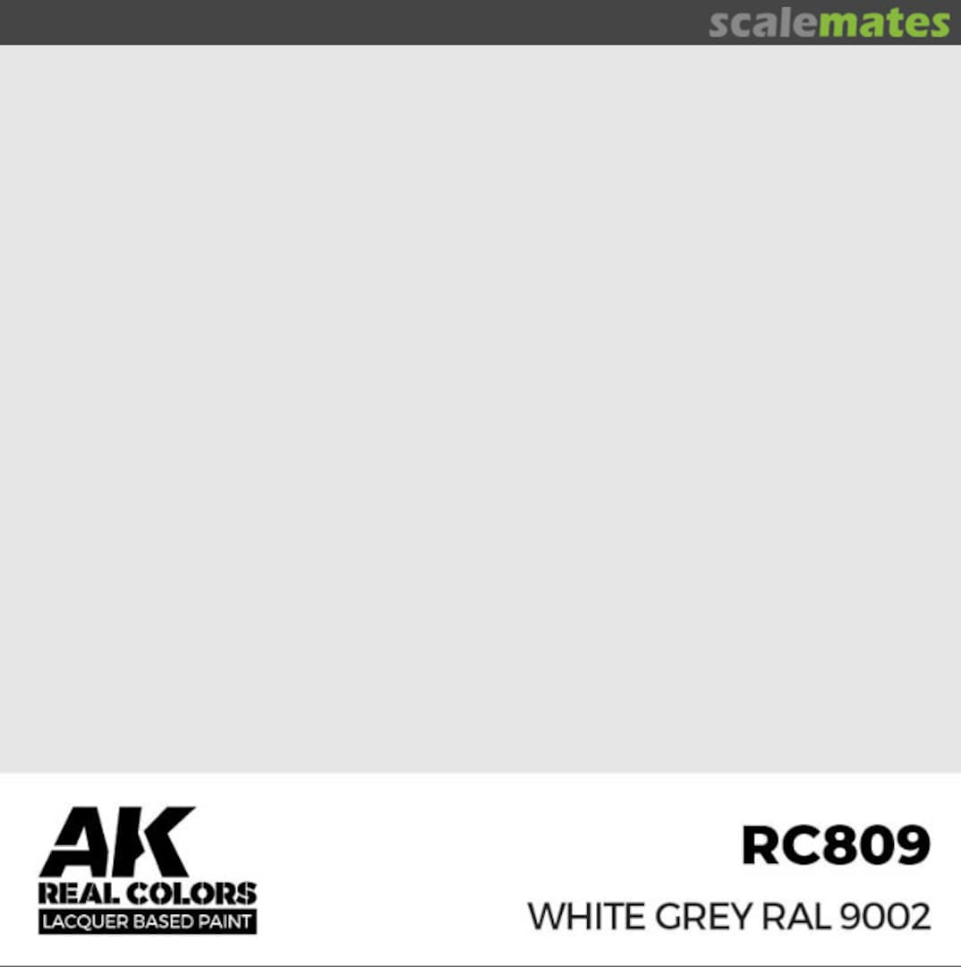 Boxart White Grey RAL 9002 AK Real Colors Boxart White Grey RAL 9002 AK Real Colors
