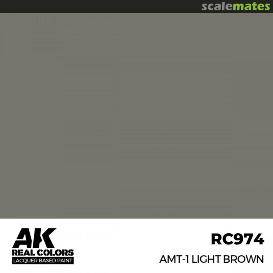 Boxart AMT-1 Light Brown AK Real Colors Boxart AMT-1 Light Brown AK Real Colors