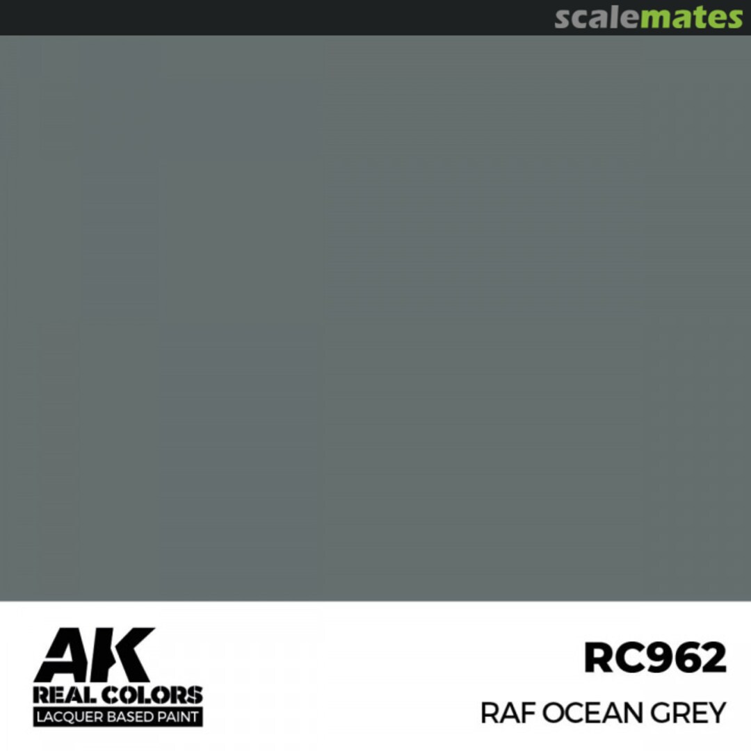 Boxart RAF Ocean Grey AK Real Colors Boxart RAF Ocean Grey AK Real Colors