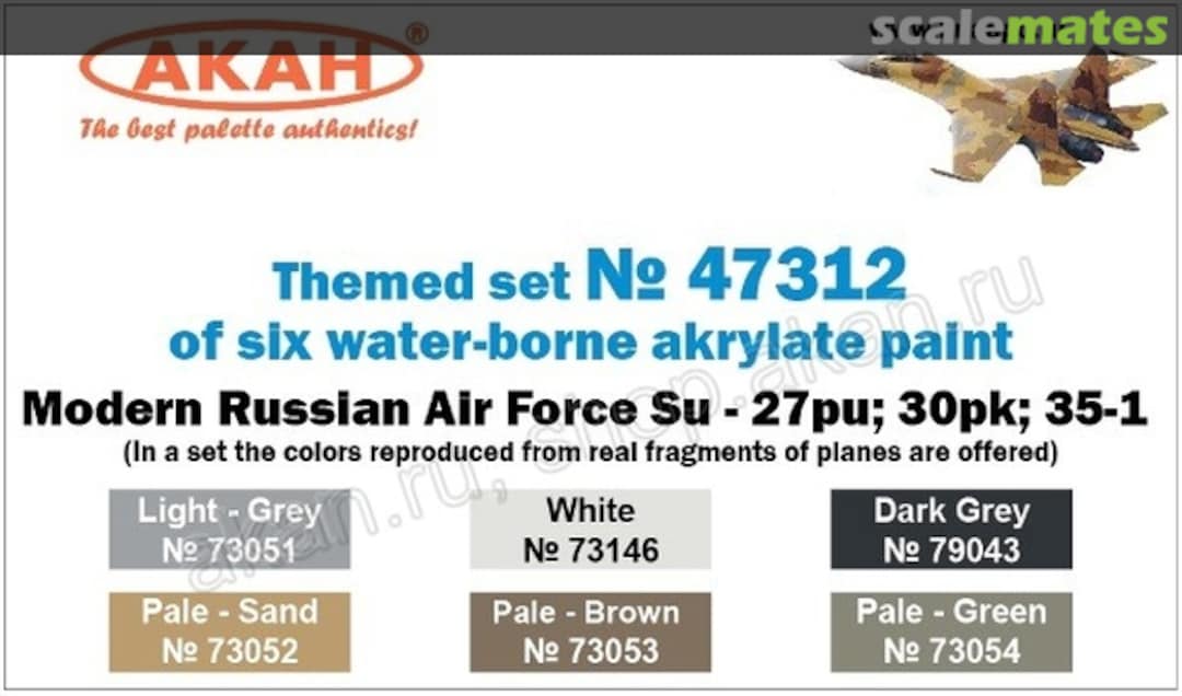 Boxart Modern Russian Aviation: SU-27PU, 30PK, 35-1  Akan