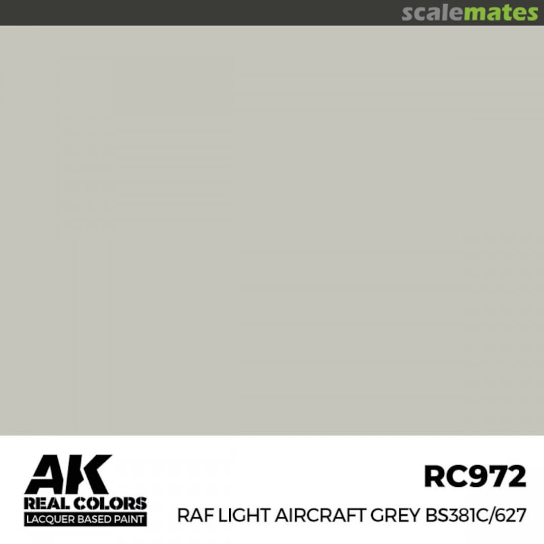 Boxart RAF Light Aircraft Grey BS381C/627 AK Real Colors Boxart RAF Light Aircraft Grey BS381C/627 AK Real Colors