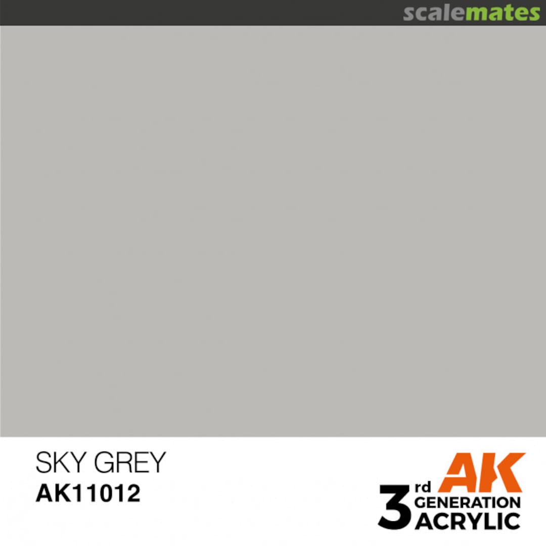 Boxart Sky Grey - Standard AK 3rd Generation Boxart Sky Grey - Standard AK 3rd Generation