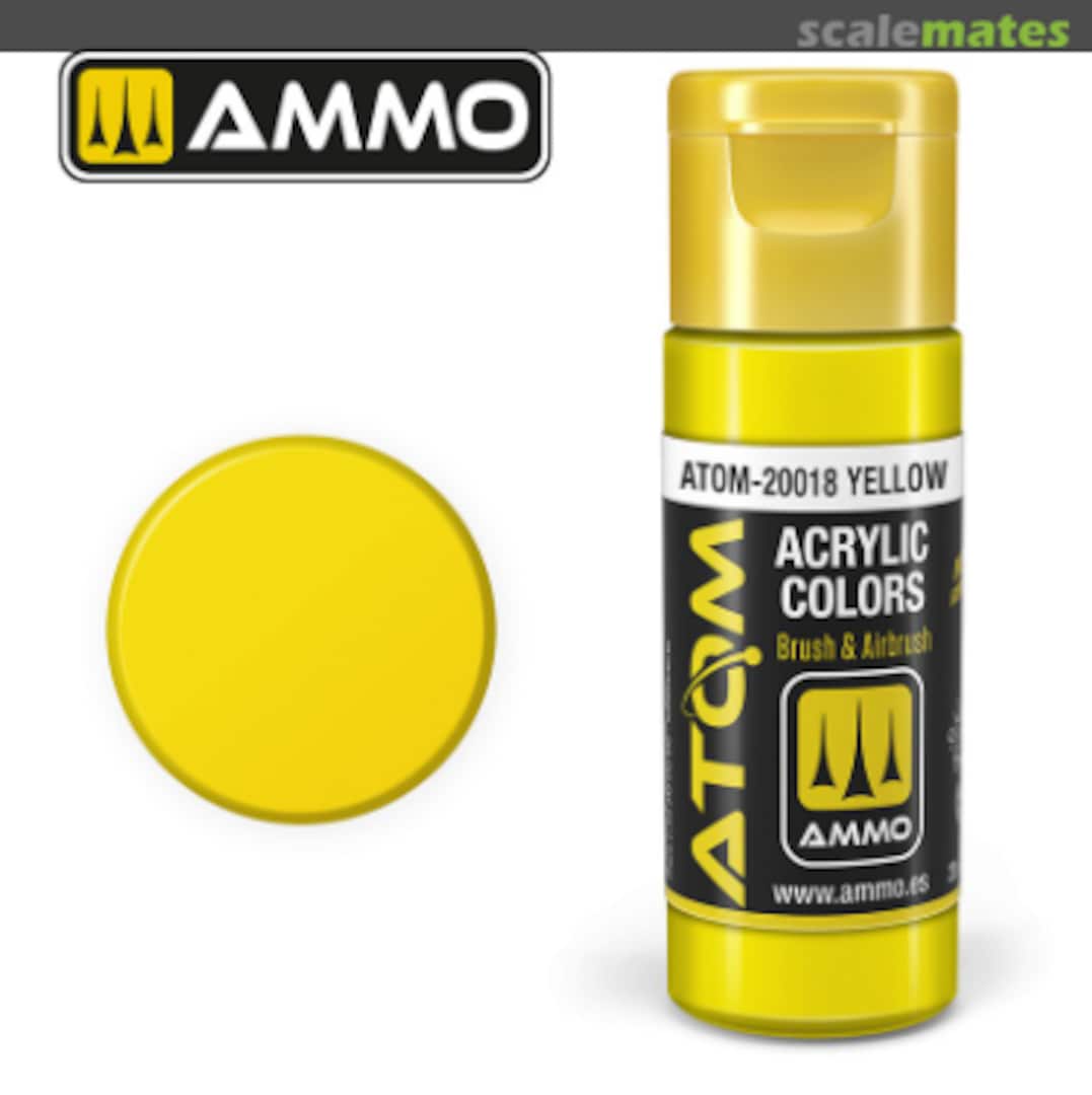 Boxart ATOM COLOR YELLOW ATOM-20018 ATOM Boxart ATOM COLOR YELLOW ATOM-20018 ATOM