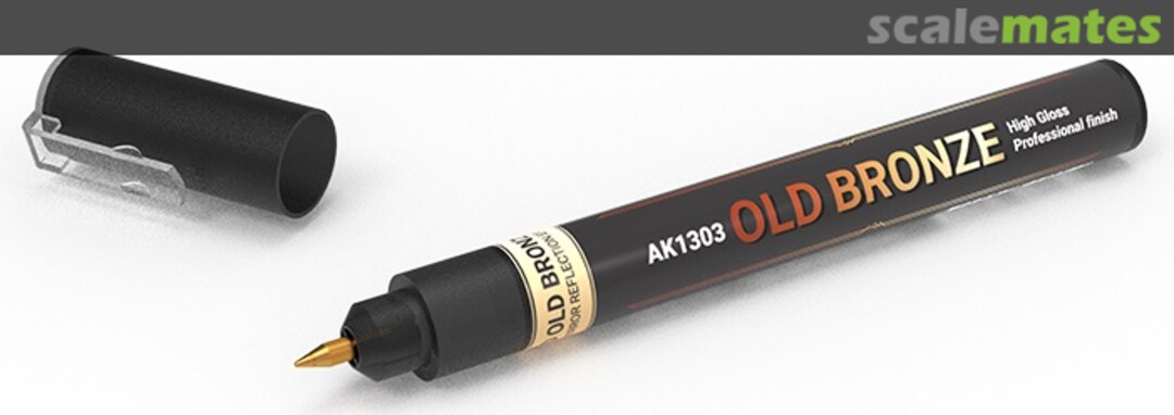 Boxart METALLIC LIQUID MARKER – OLD BRONZE  AK Interactive