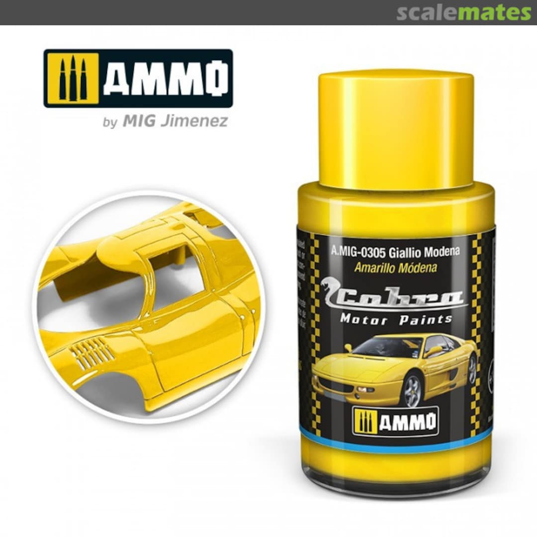 Boxart Giallo Modena  Cobra Motor Paints