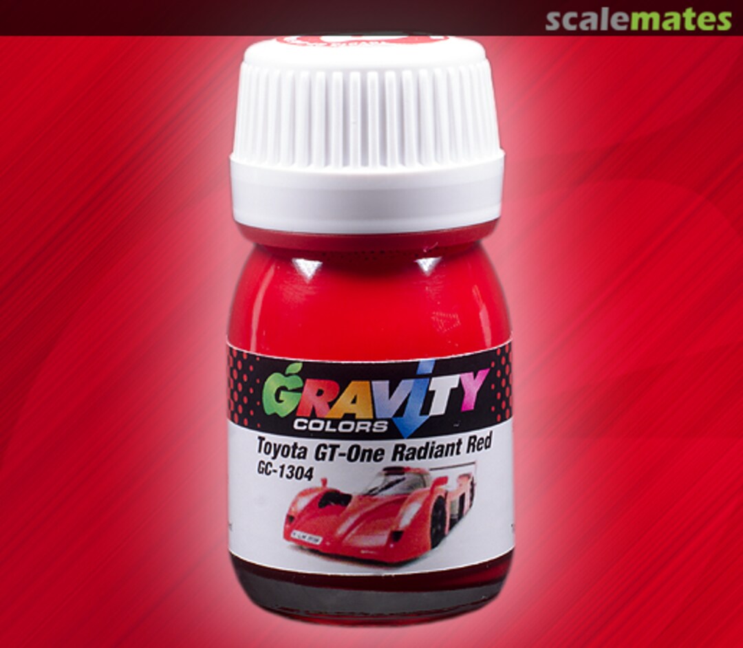 Boxart Toyota GT-One Radiant Red Gravity Colors Boxart Toyota GT-One Radiant Red Gravity Colors