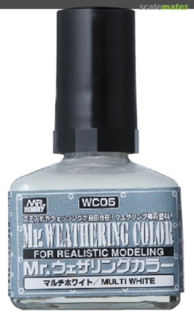 Boxart Mr. Weathering Color - White  Mr. Weathering Color