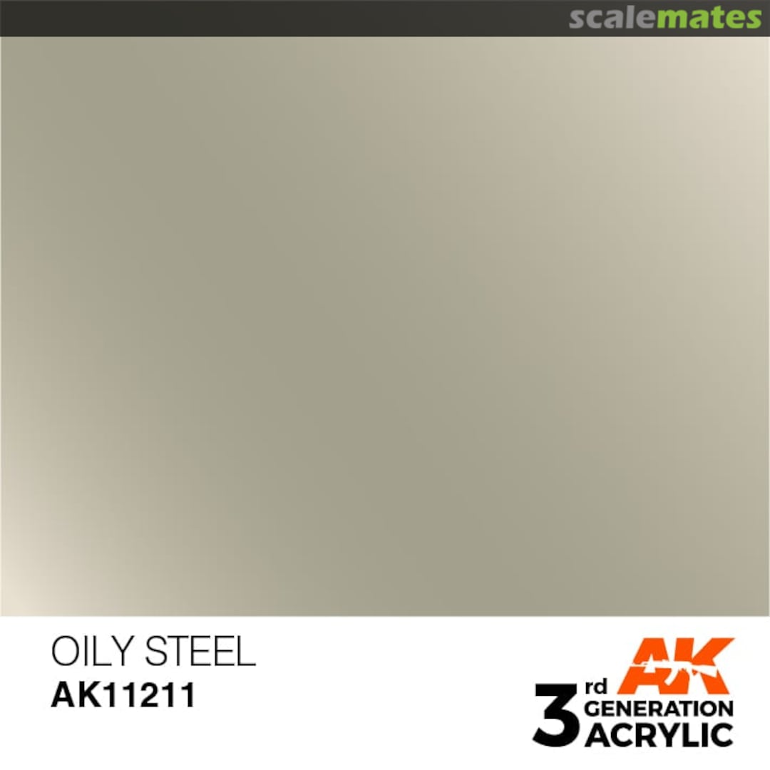 Boxart Oily Steel - Metallic AK 3rd Generation Boxart Oily Steel - Metallic AK 3rd Generation