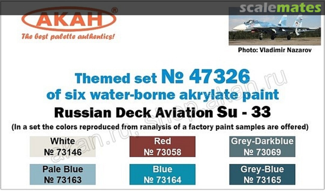 Boxart Russian Carrier Aircraft - Su-33  Akan