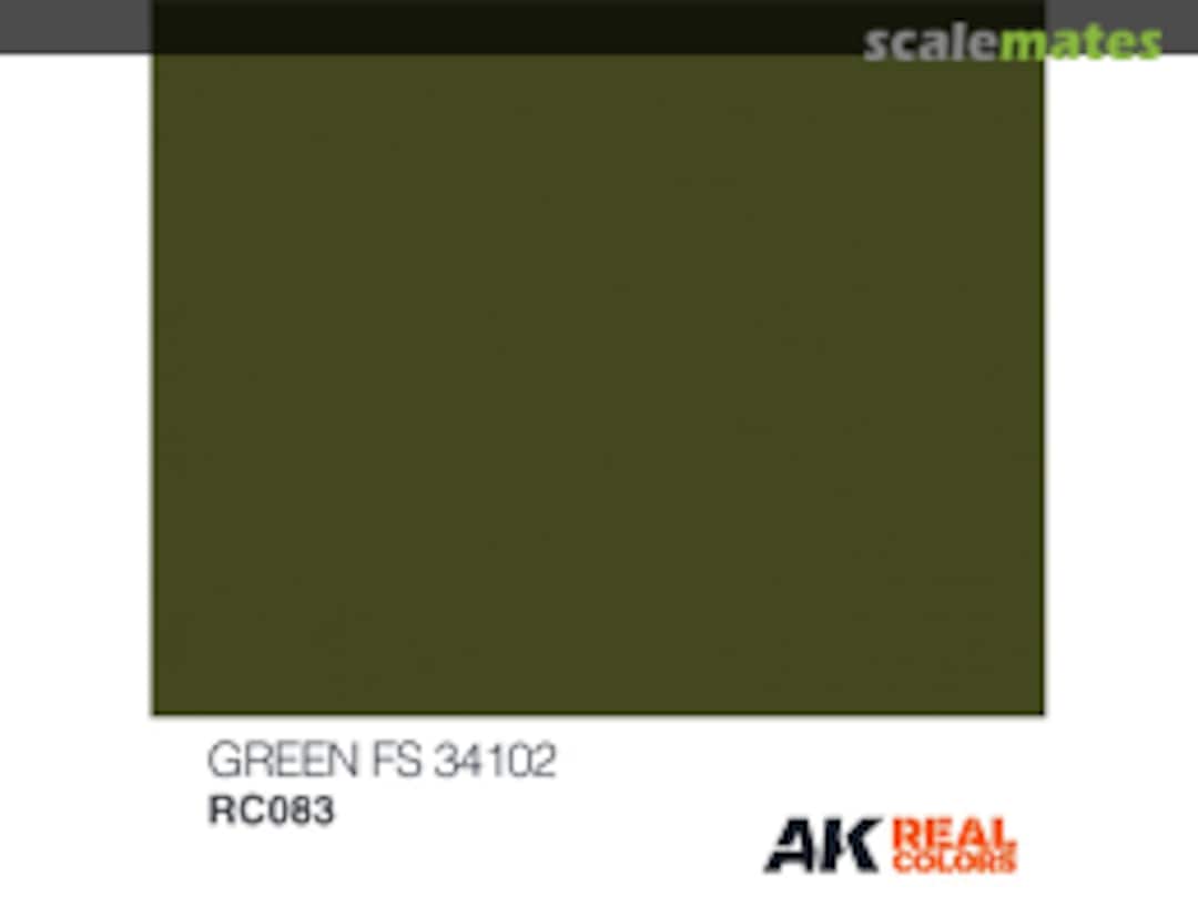 Boxart Green FS 34102 AK Real Colors Boxart Green FS 34102 AK Real Colors