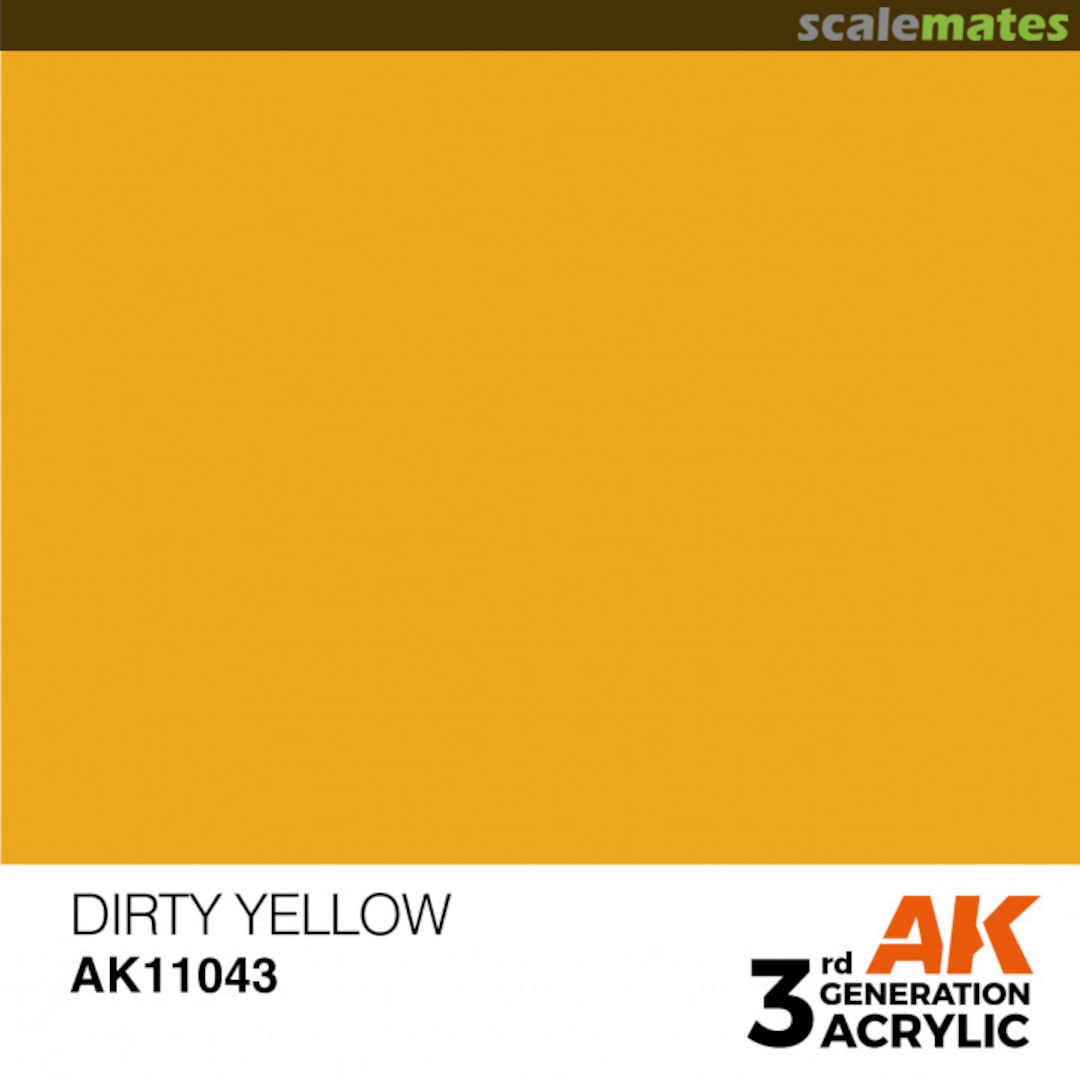 Boxart Dirty Yellow - Standard AK 3rd Generation Boxart Dirty Yellow - Standard AK 3rd Generation