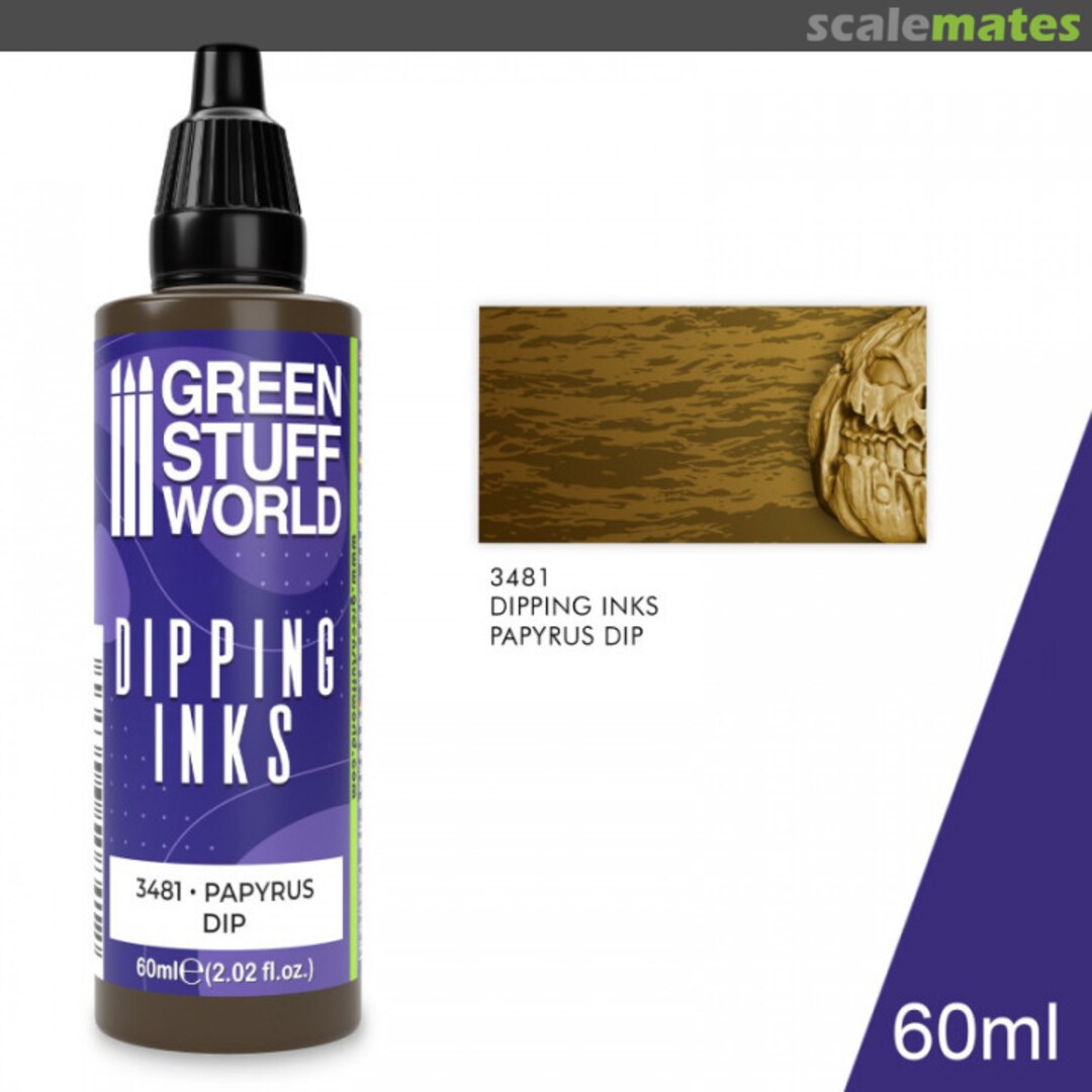 Boxart Dipping Ink Papyrus Dip  Green Stuff World