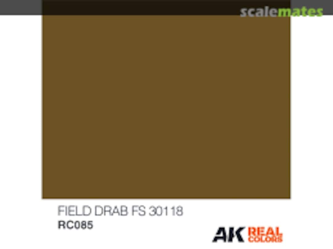Boxart Field Drab FS 30118  AK Real Colors