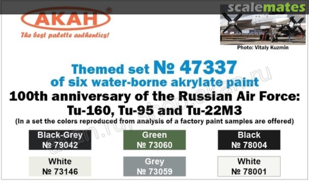 Boxart 100 Years of Air Force: Tu-160, Tu-95 and Tu-22M3  Akan