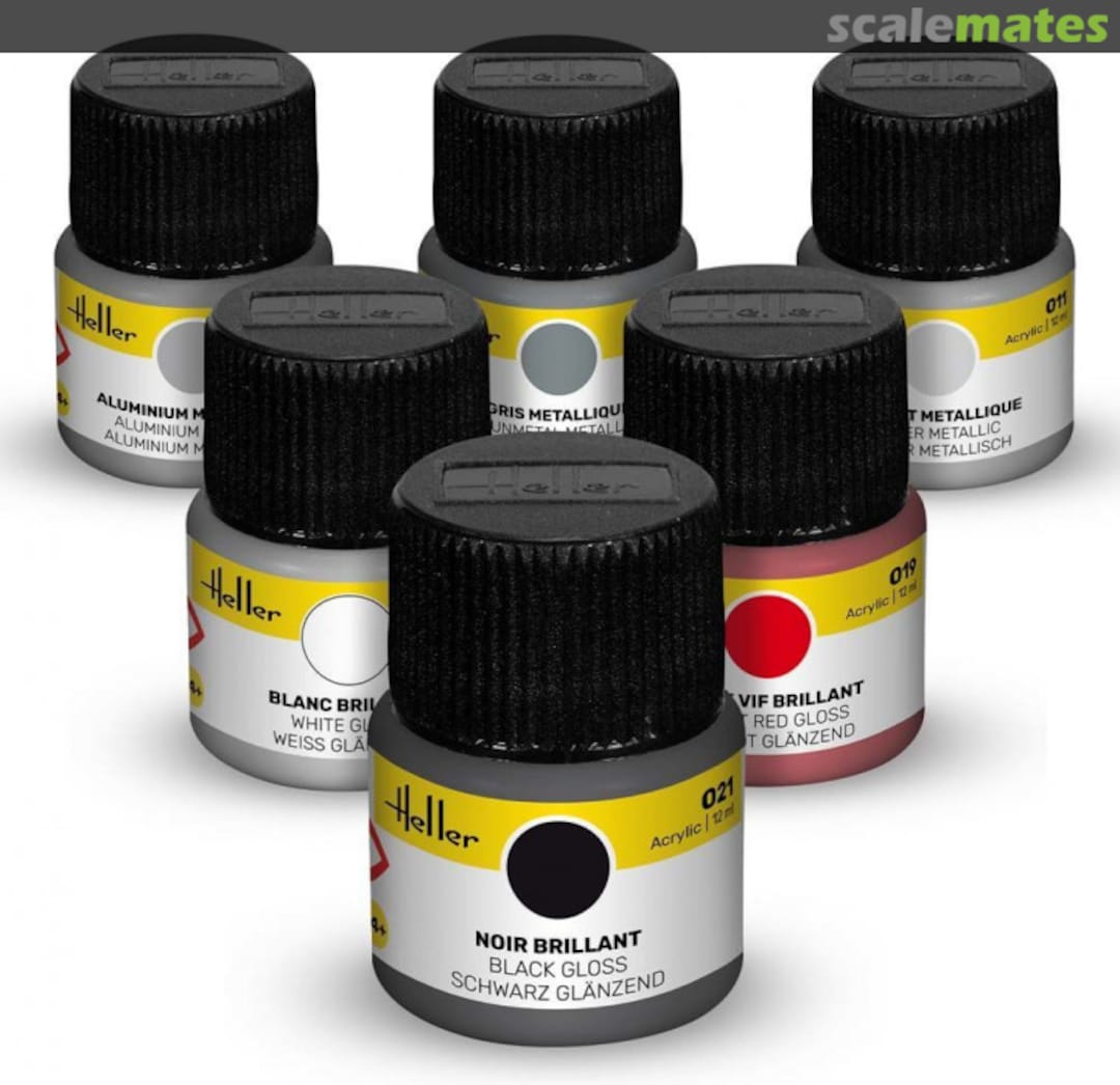 Boxart Colour Set Sports Car  Heller Acrylic