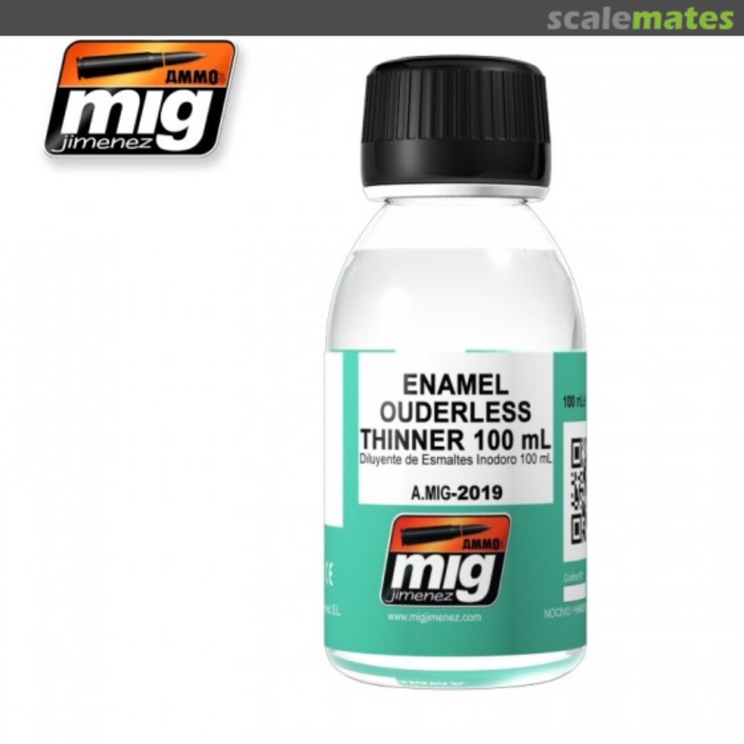 Boxart Enamel Odourless Thinner  Ammo by Mig Jimenez