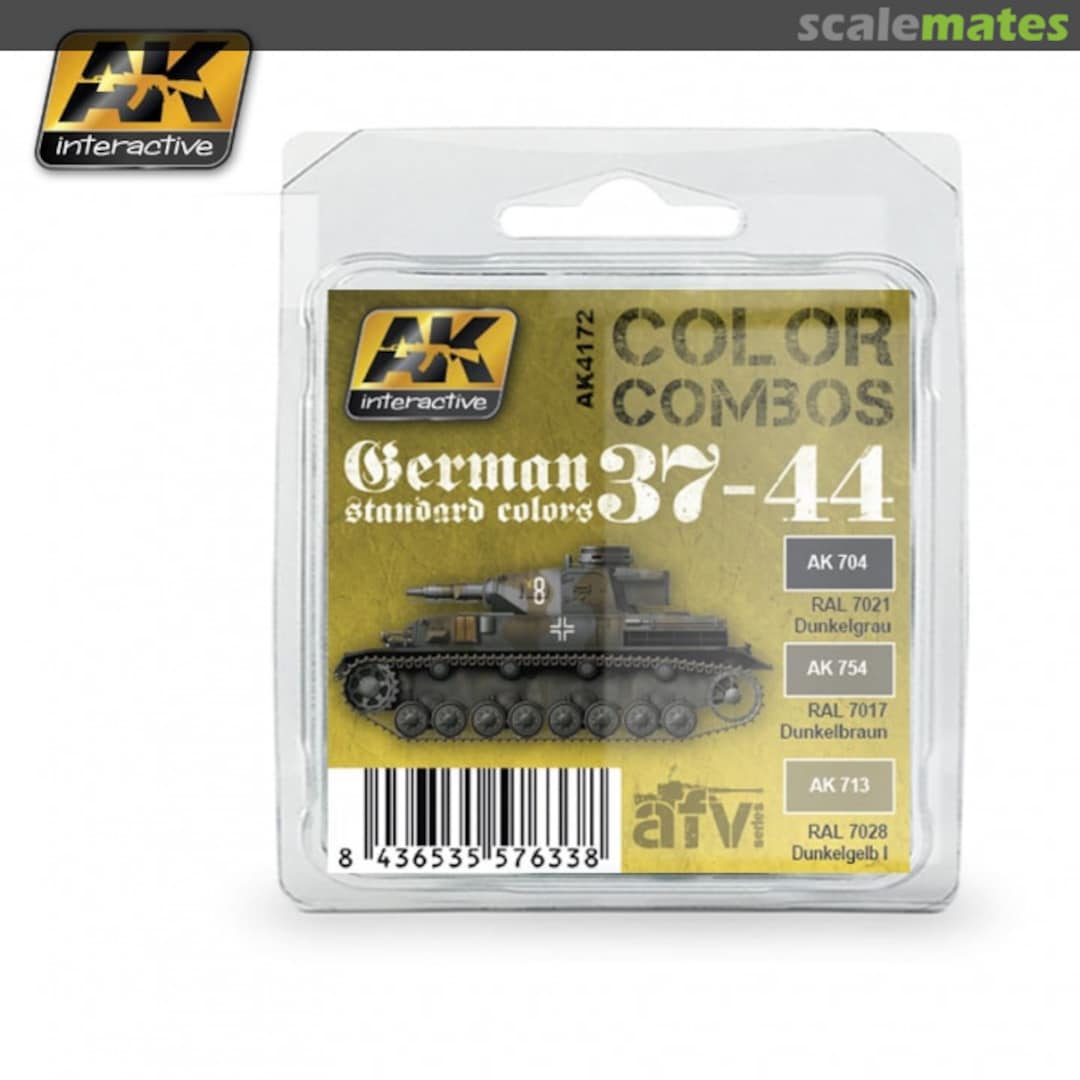 Boxart German Standard Colours 37-44 AK 4172 AK Interactive
