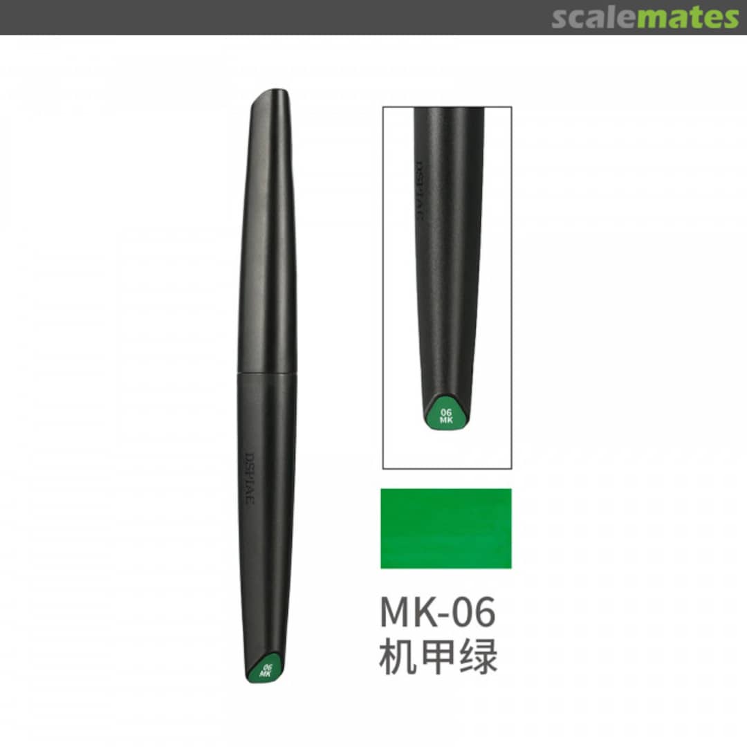 Boxart Soft Tip Acrylic Marker Water Based - Green MK-06 DSPIAE Soft Tipped Markers