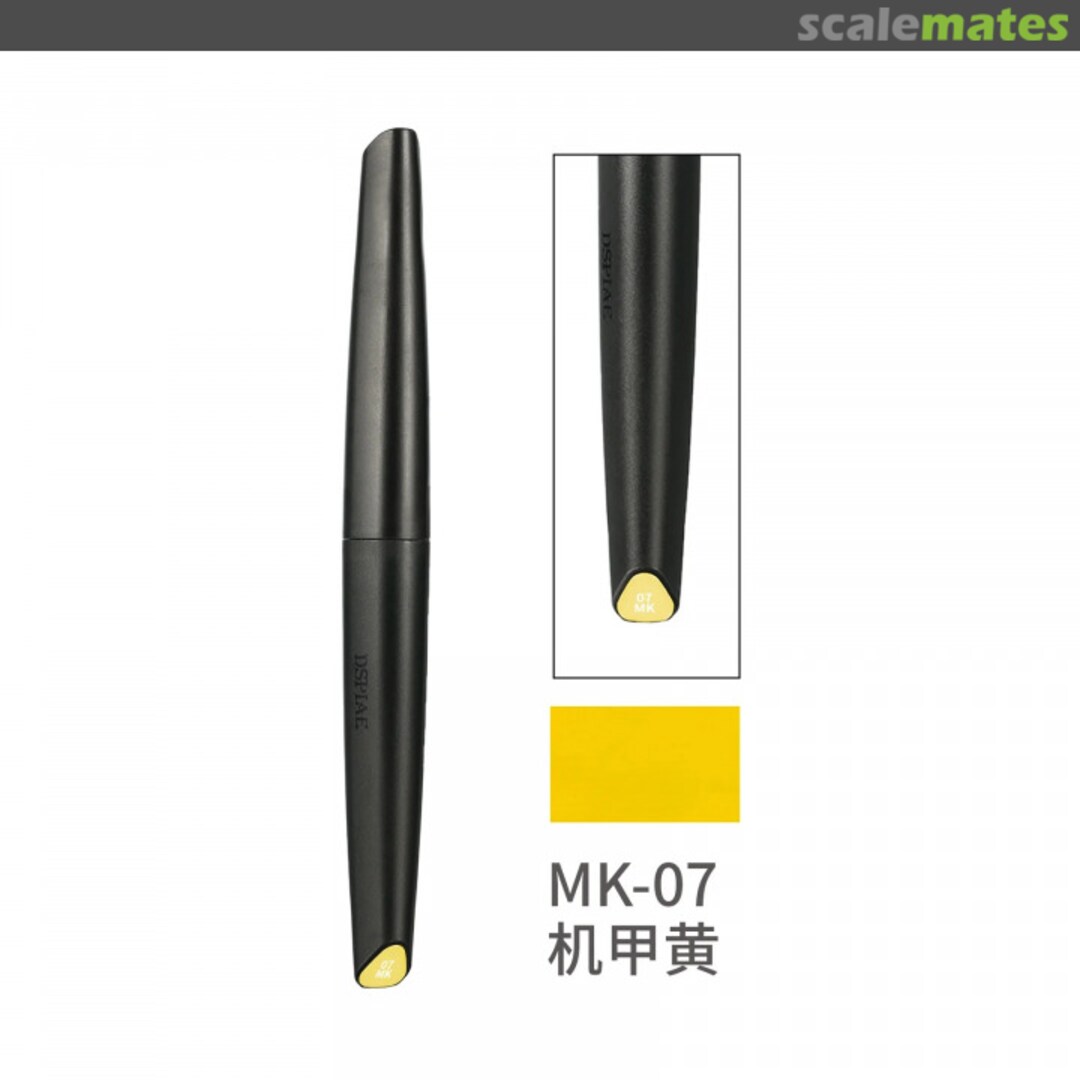 Boxart Soft Tip Acrylic Marker Water Based - Yellow MK-07 DSPIAE Soft Tipped Markers