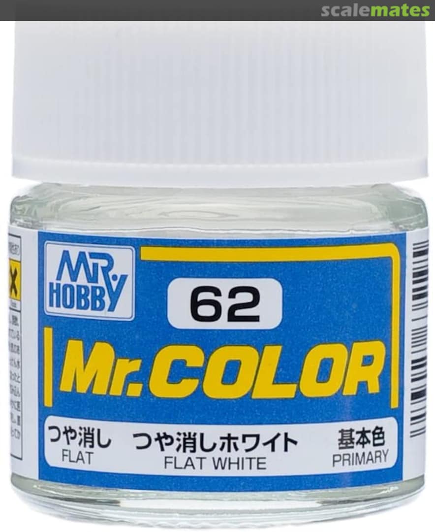 Boxart Flat White C62 Mr.COLOR Boxart Flat White C62 Mr.COLOR