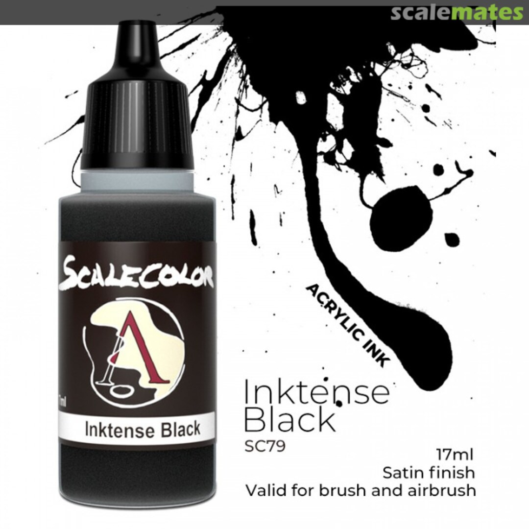 Boxart Inktense Black Scale75 Boxart Inktense Black Scale75