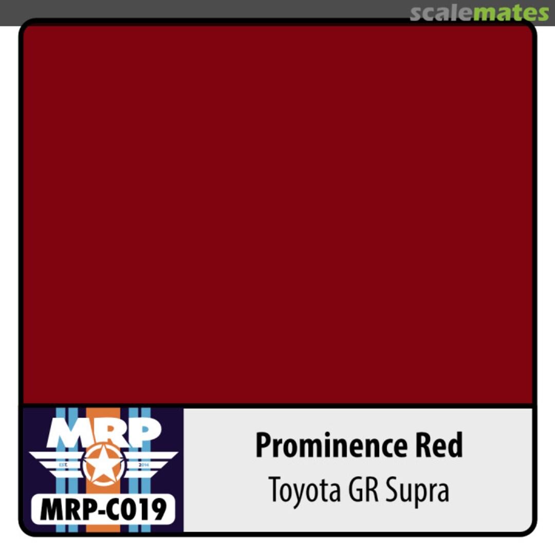 Boxart Prominence Red - Toyota GR Supra MR.Paint Boxart Prominence Red - Toyota GR Supra MR.Paint