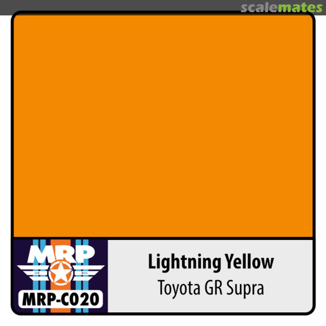 Boxart Lightning Yellow - Toyota GR Supra MR.Paint Boxart Lightning Yellow - Toyota GR Supra MR.Paint