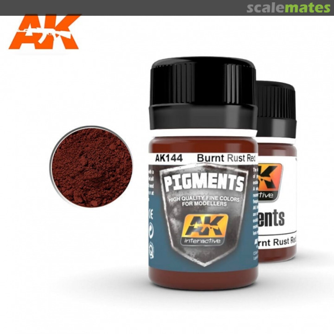 Boxart Burnt Rust Red AK Interactive Boxart Burnt Rust Red AK Interactive