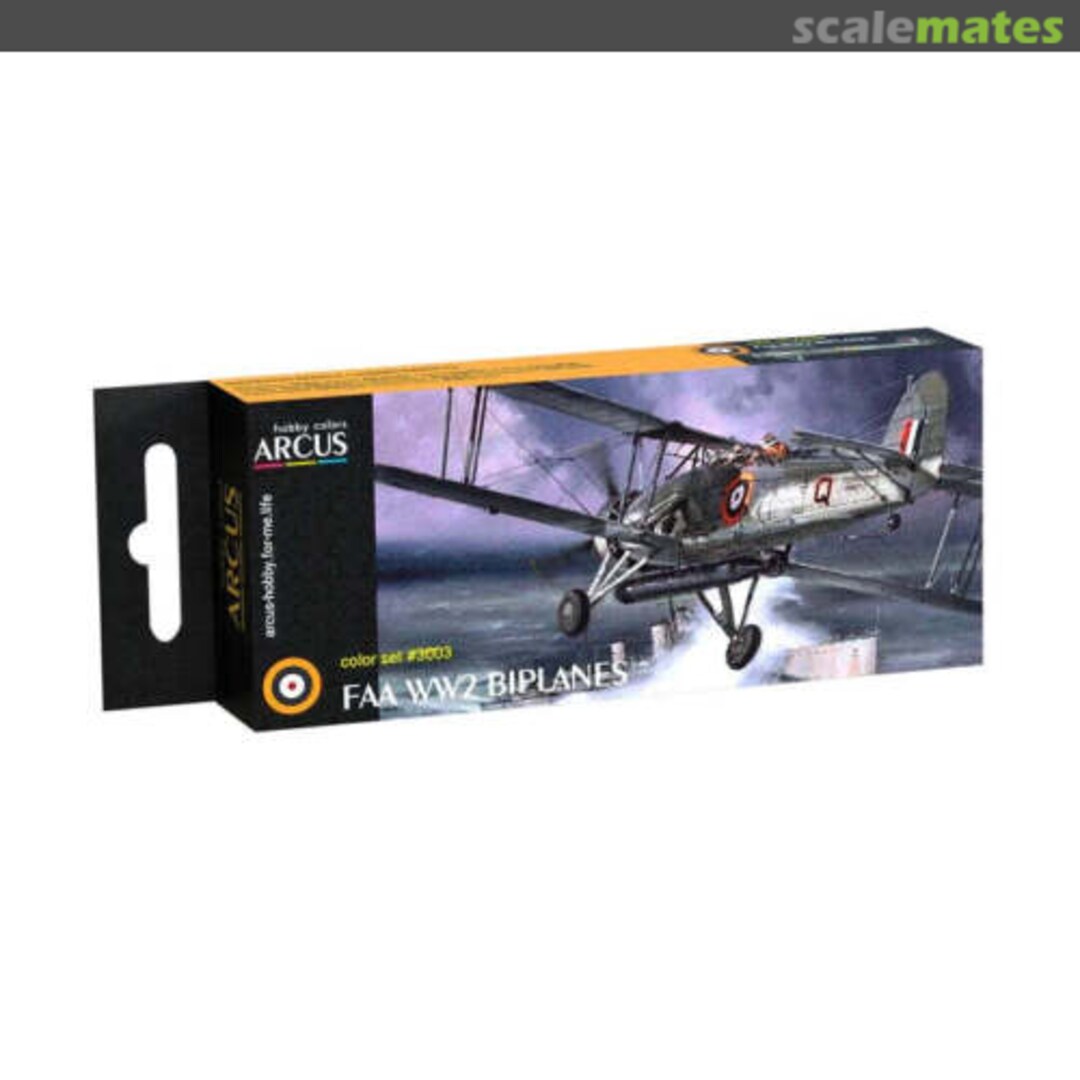 Boxart FAA WW2 Biplanes #3003 Arcus