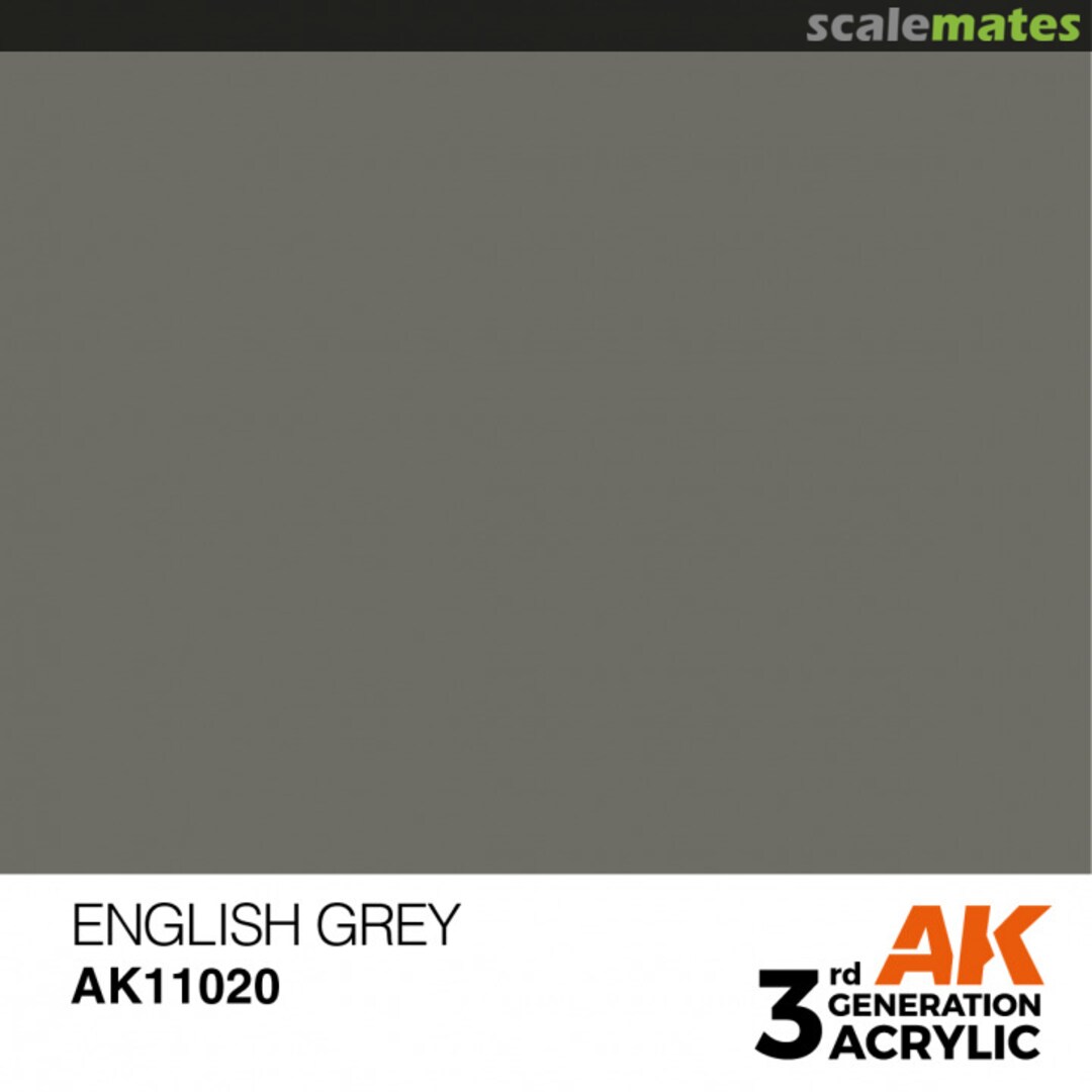 Boxart English Grey - Standard AK 3rd Generation Boxart English Grey - Standard AK 3rd Generation