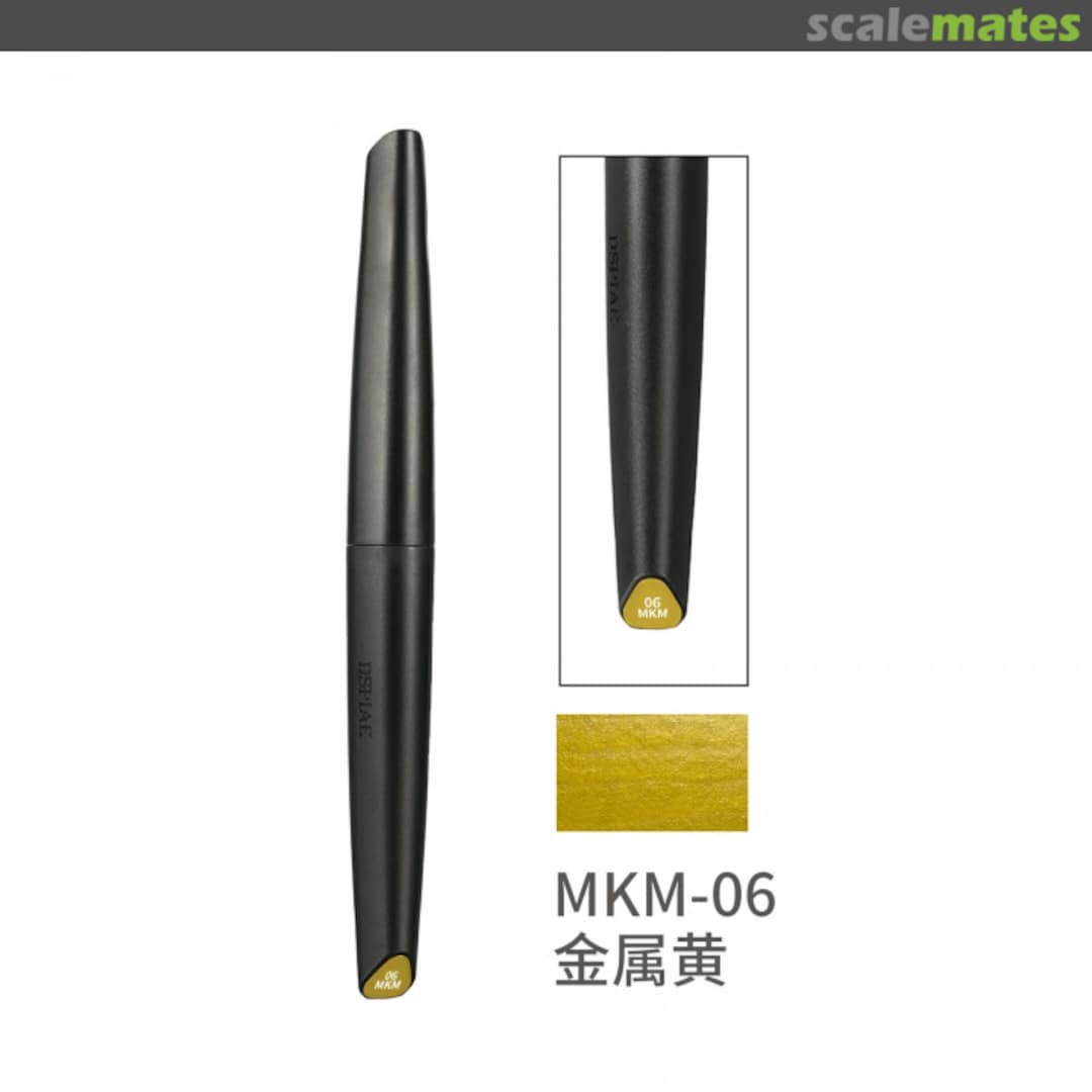 Boxart Soft Tip Acrylic Marker Water Based - Metallic Gold MKM-06 DSPIAE Soft Tipped Markers