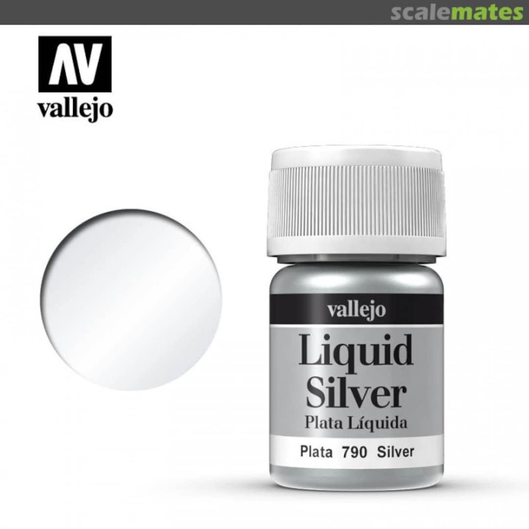 Boxart Silver 70.790, 790, Pos. 211 Vallejo Liquid Gold Boxart Silver 70.790, 790, Pos. 211 Vallejo Liquid Gold