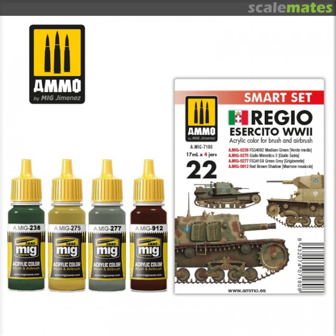 Boxart Regio Esercito WWII  Ammo by Mig Jimenez