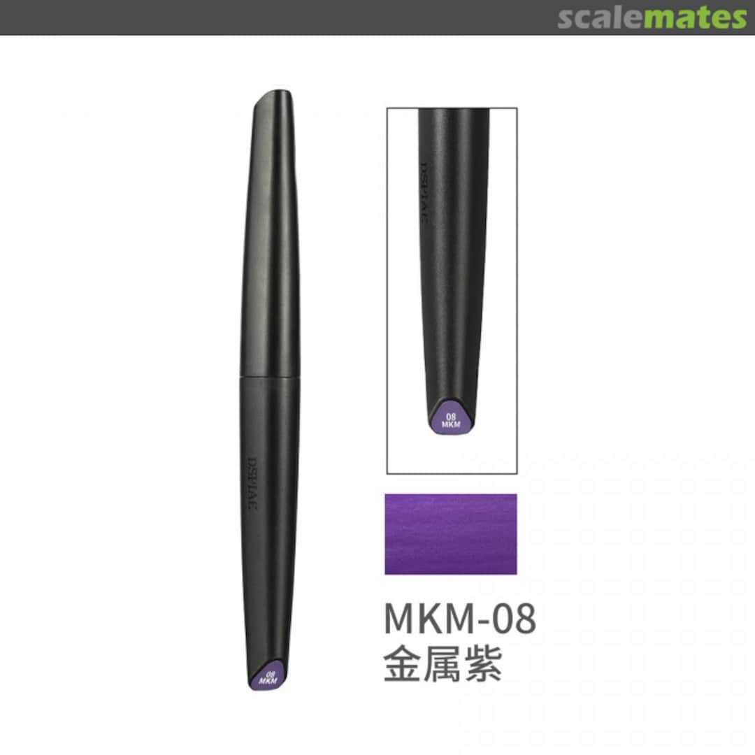Boxart Soft Tip Acrylic Marker Water Based - Metallic Purple MKM-09 DSPIAE Soft Tipped Markers