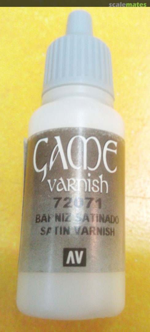 Boxart Satin Varnish  Vallejo Game Color