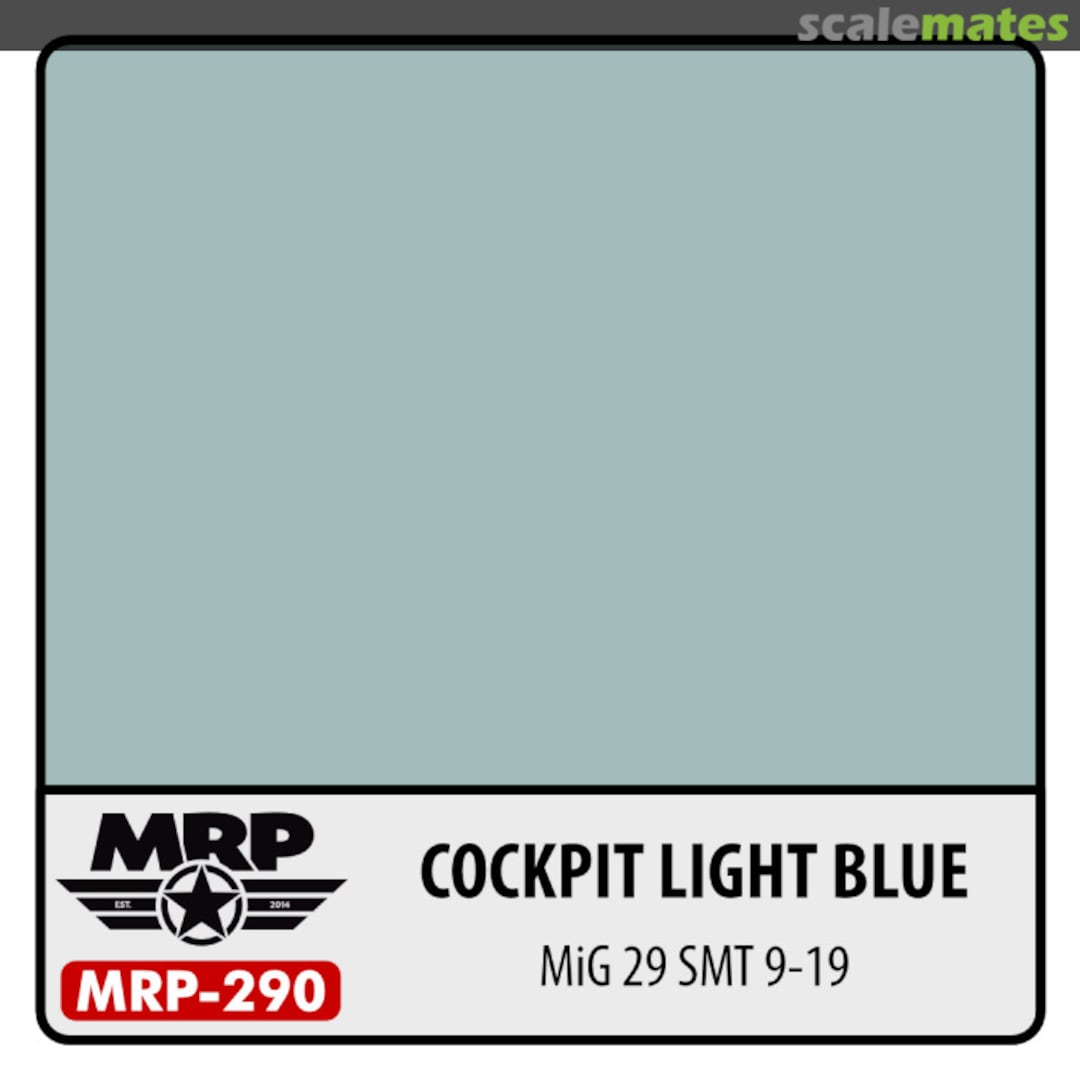 Boxart Cockpit Light Blue (MiG-29 SMT 9-19) Russian AF MR.Paint Boxart Cockpit Light Blue (MiG-29 SMT 9-19) Russian AF MR.Paint