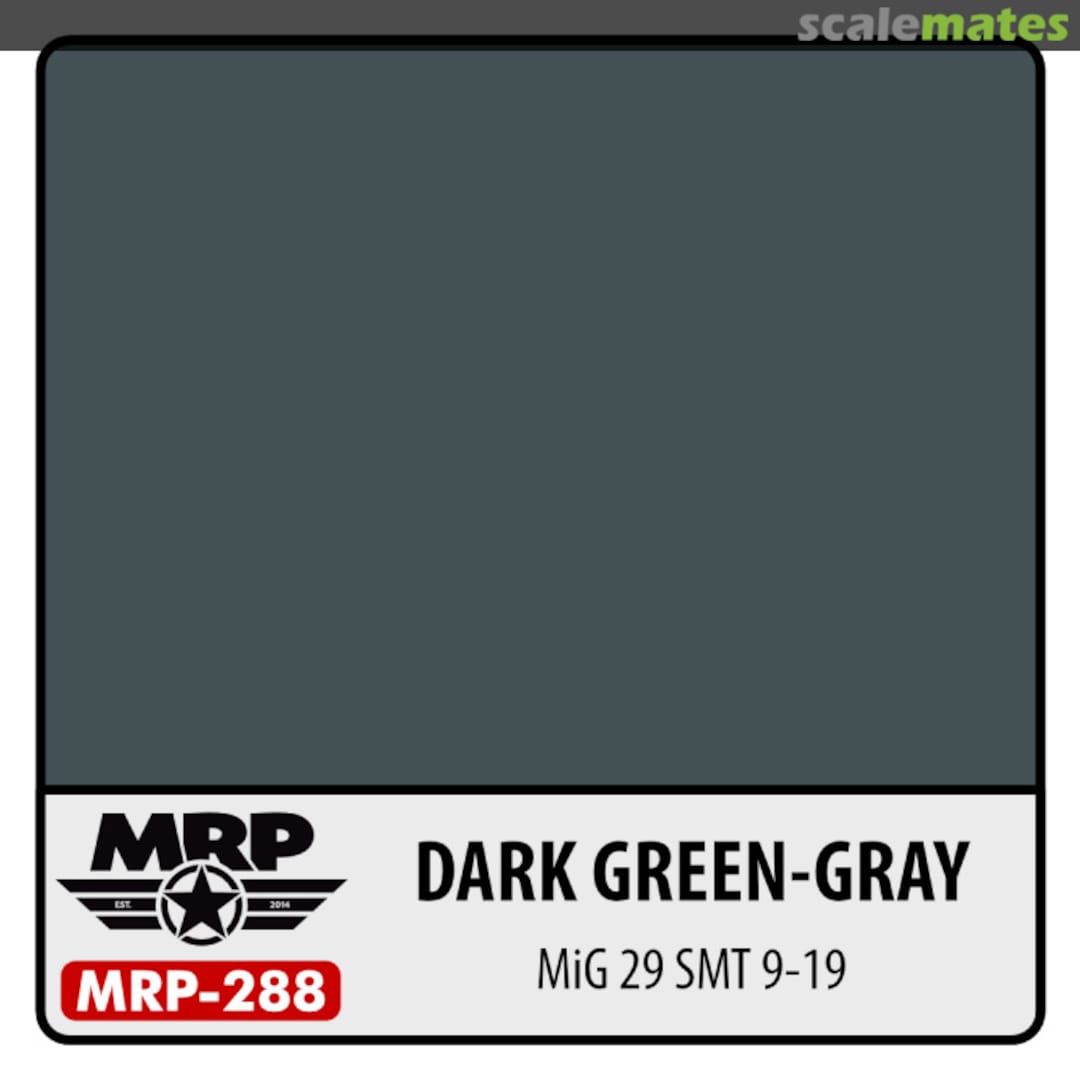Boxart Dark Green-Grey (MiG-29 SMT 9-19) MR.Paint Boxart Dark Green-Grey (MiG-29 SMT 9-19) MR.Paint