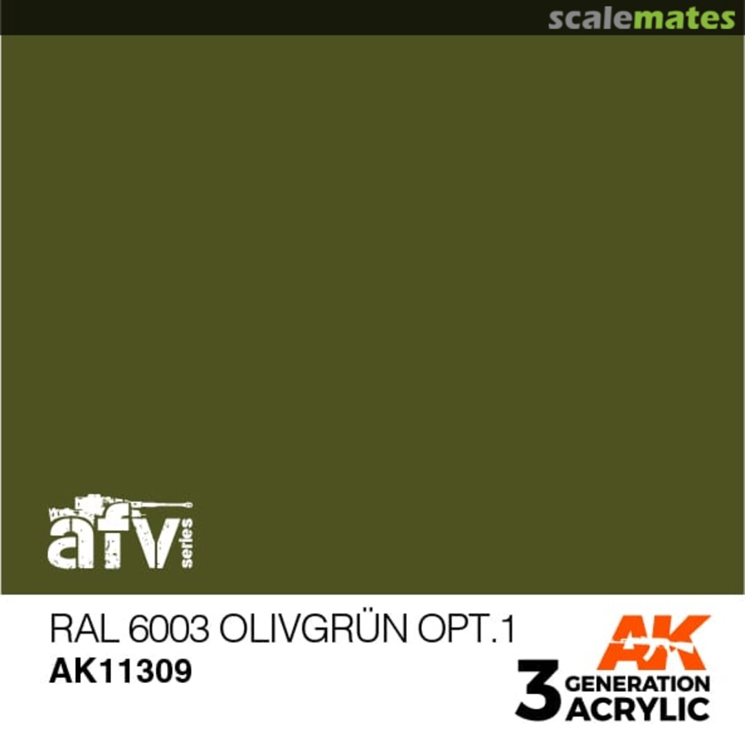 Boxart RAL 6003 Olivegrün Opt.1 AK 3rd Generation - AFV Boxart RAL 6003 Olivegrün Opt.1 AK 3rd Generation - AFV