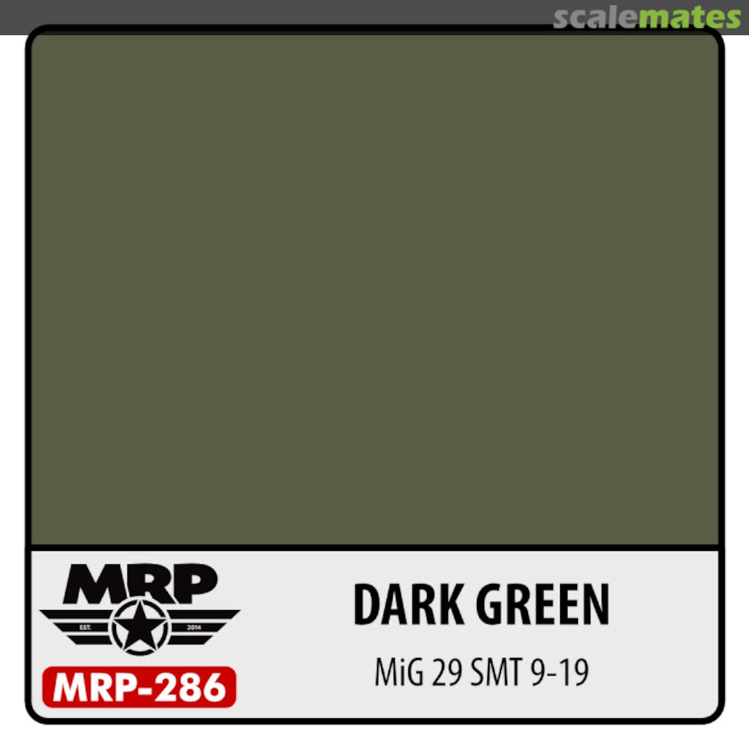 Boxart Dark Green (MiG-29 SMT 9-19) MR.Paint Boxart Dark Green (MiG-29 SMT 9-19) MR.Paint