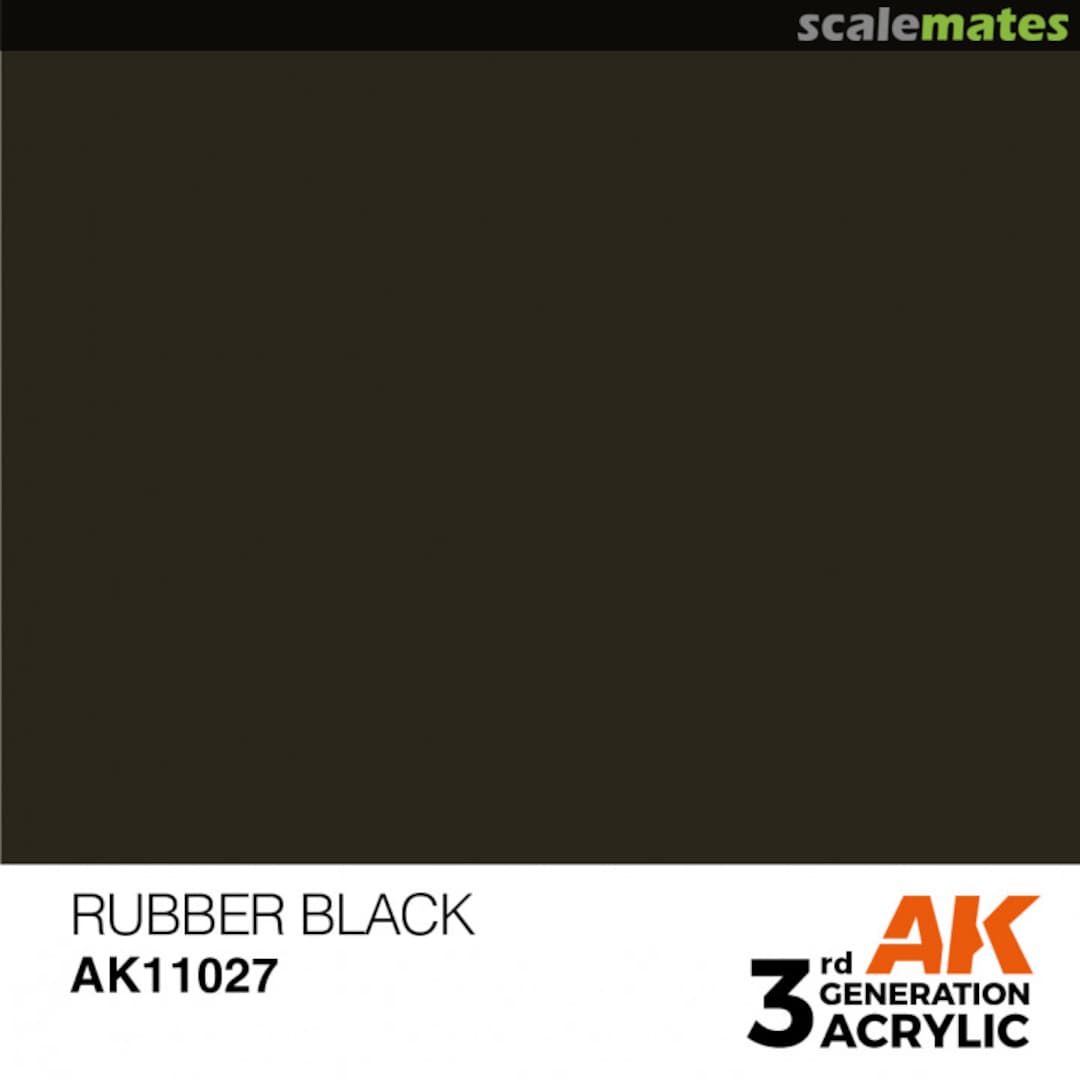 Boxart Rubber Black - Standard AK 3rd Generation Boxart Rubber Black - Standard AK 3rd Generation