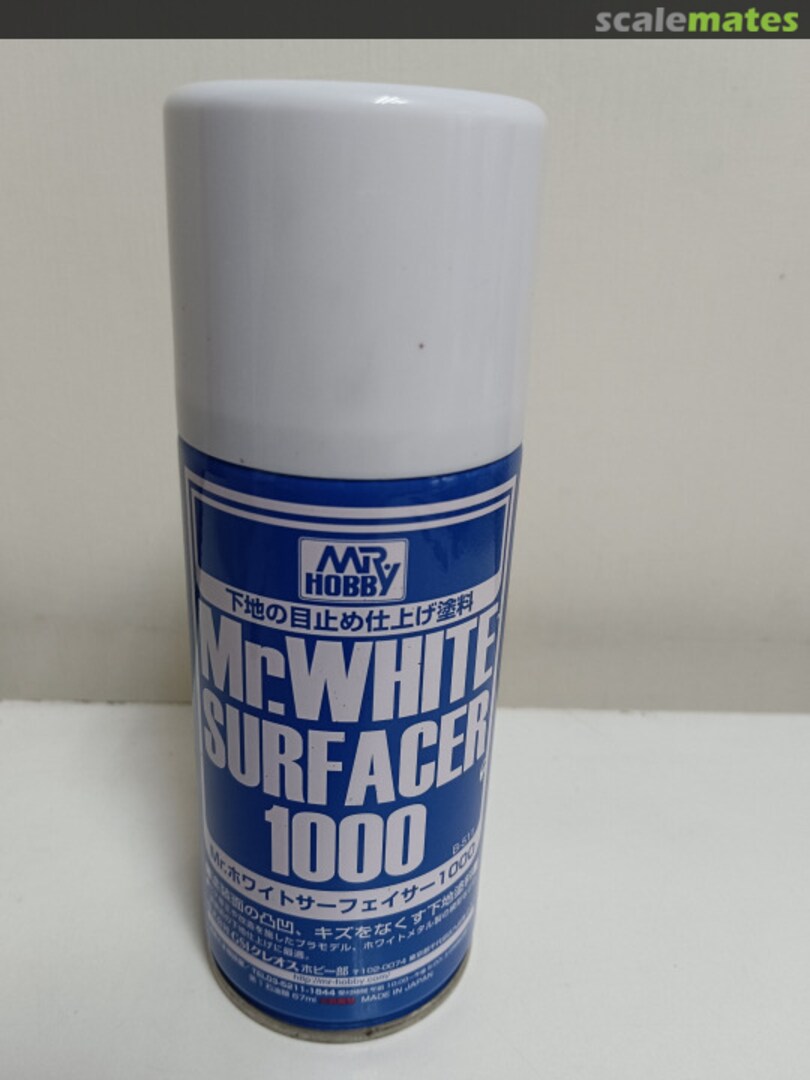 Boxart Mr. White Surfacer 1000 B511:600 Mr. Aqueous Hobby Color Boxart Mr. White Surfacer 1000 B511:600 Mr. Aqueous Hobby Color
