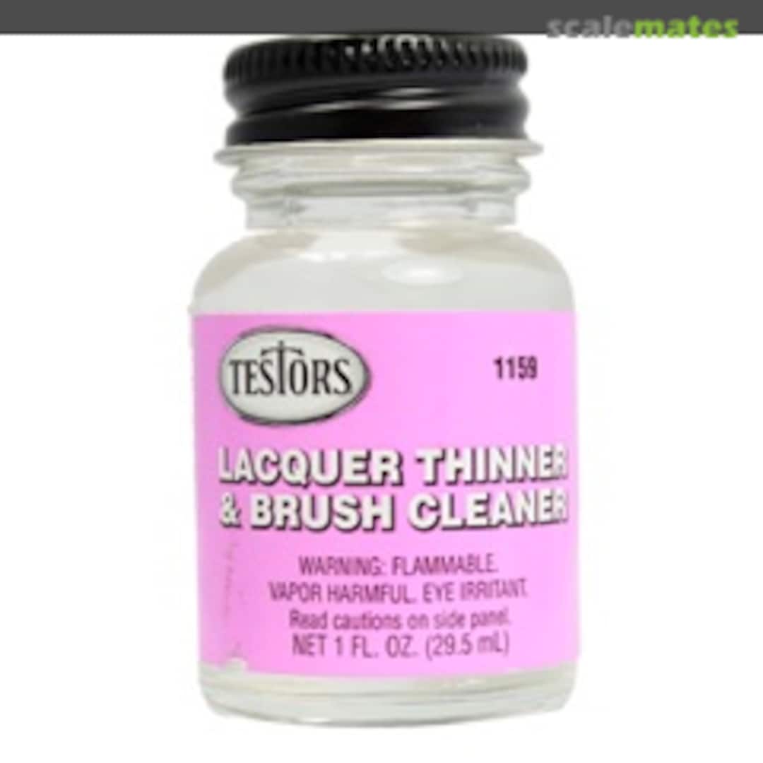 Boxart Lacquer Thinner & Brush Cleaner  Testors