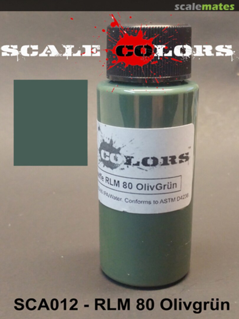 Boxart RLM 80 Olivgrun ACA012 Scale Colors Boxart RLM 80 Olivgrun ACA012 Scale Colors